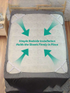 4Pcs Adjustable Elastic Bed Sheet Straps – Non-Slip Fasteners for Mattress, Sofa, Tablecloth – Universal Fit Sheet Holders & Clips - Image 9